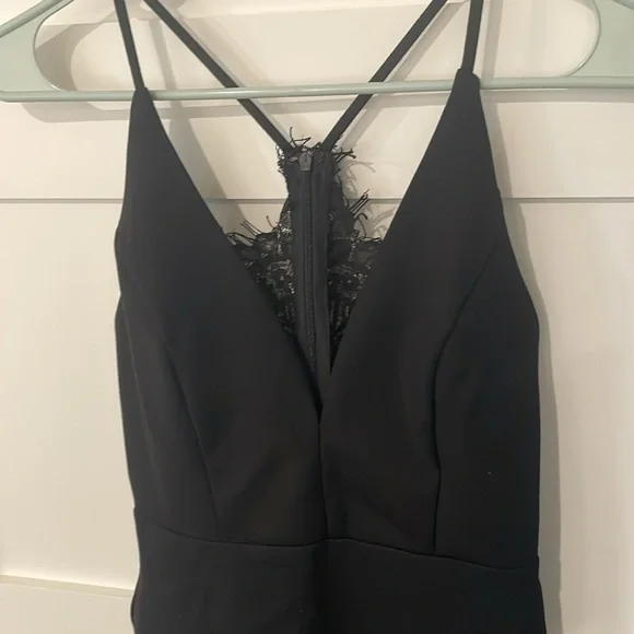 Astr Black Lace Midi Bodycon - Picture 5 of 8